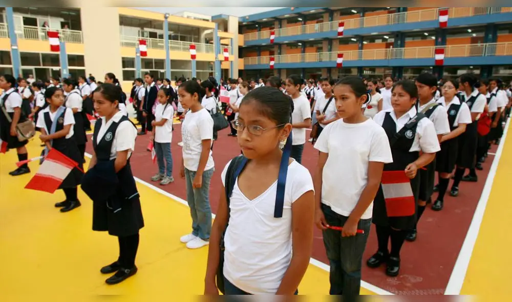Año escolar 2018: Formación en colegios no debe durar más de 15 minutos