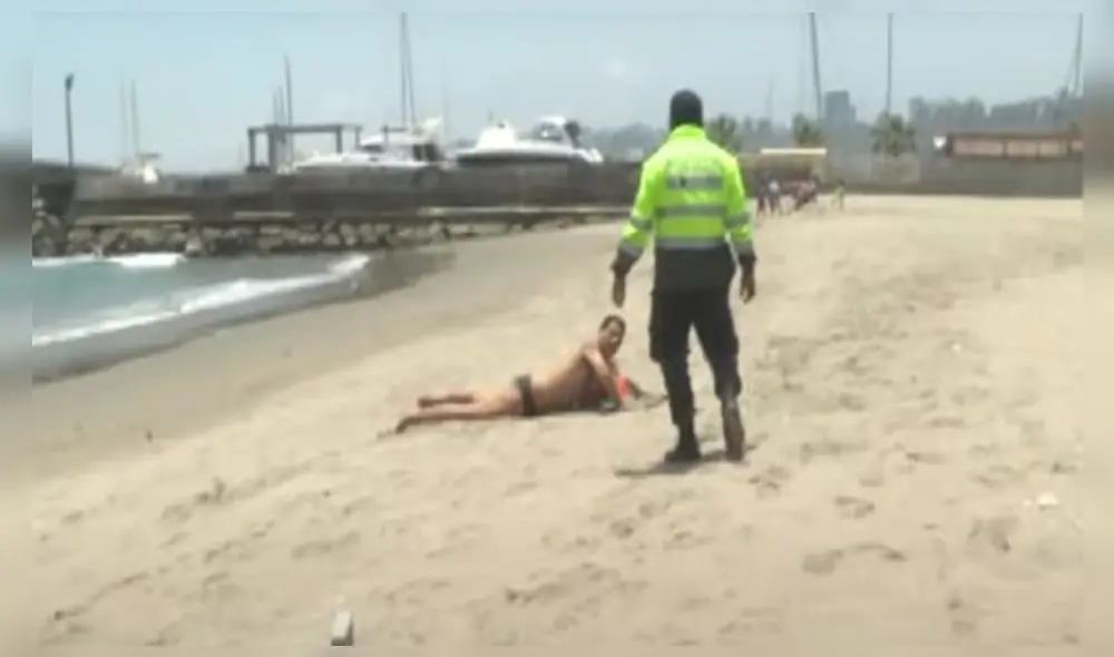 Ciudadanos aprovecharon la ausencia de las autoridades para infringir las normas indicadas por el Gobierno. Foto: Captura Panamericana Tv