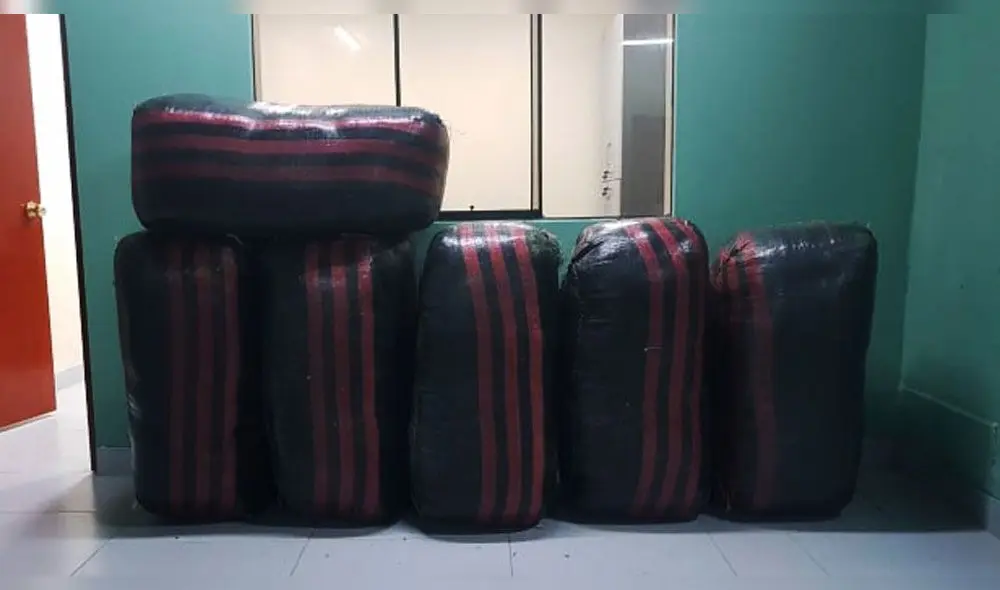 Abandonan 300 kilos de hoja de coca en carretera a Celendín