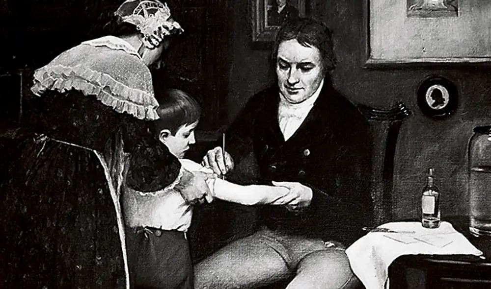 Vacuna. Las primeras vacunas llegaron al Perú en 1803.