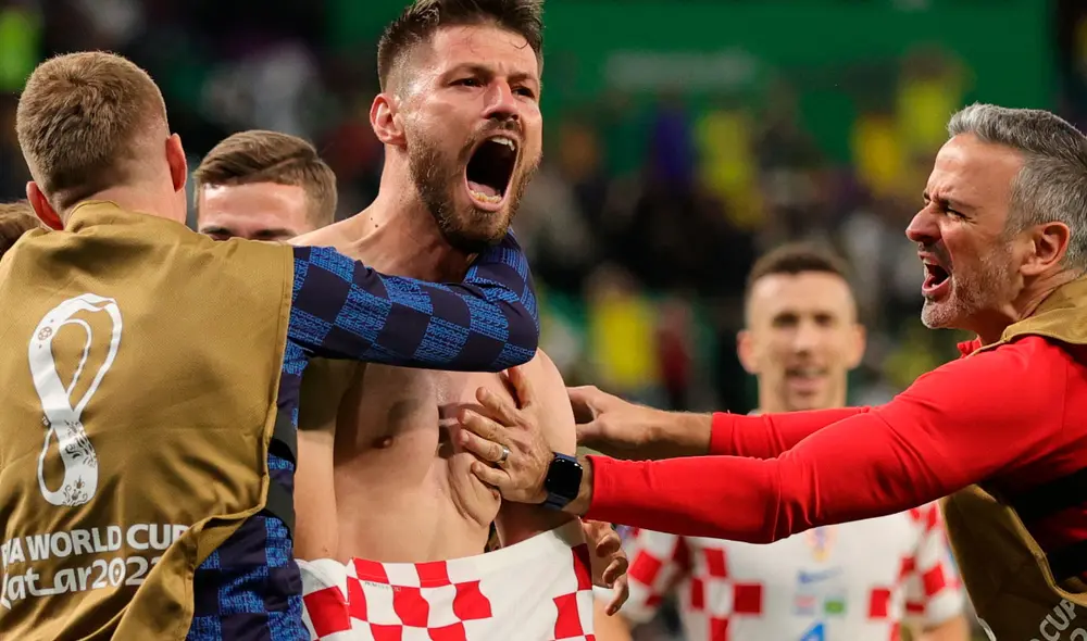 Los croatas se impusieron en la definición de los penales. Foto: EFE