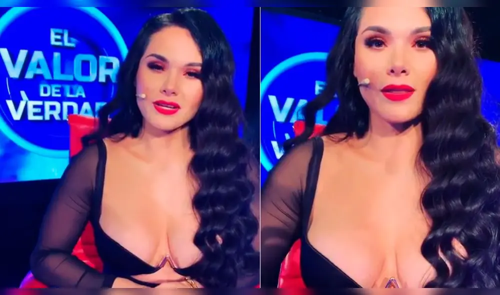 Génesis Tapia en El valor de la verdad Génesis Tapia en El valor de la verdad