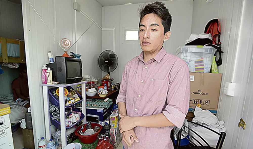 Damnificado. Jesús Lizeta teme que pronto se olviden de él. (Foto: Javier Quispe)