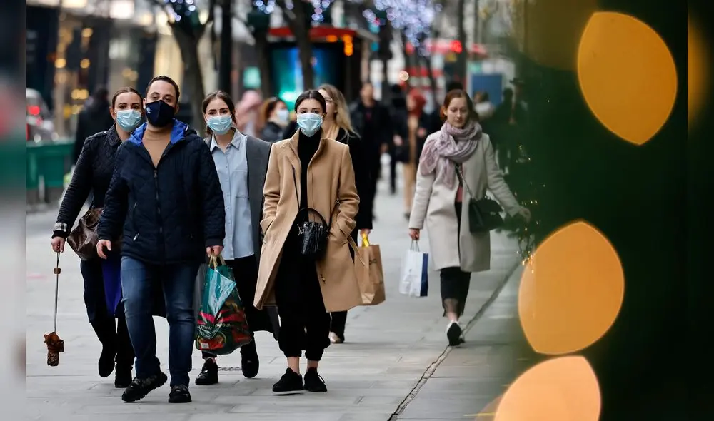 El 14 de diciembre el mundo se enteró que una nueva variante del virus había aparecido en el Reino Unido. Foto: AFP. El 14 de diciembre el mundo se enteró que una nueva variante del virus había aparecido en el Reino Unido. Foto: AFP.