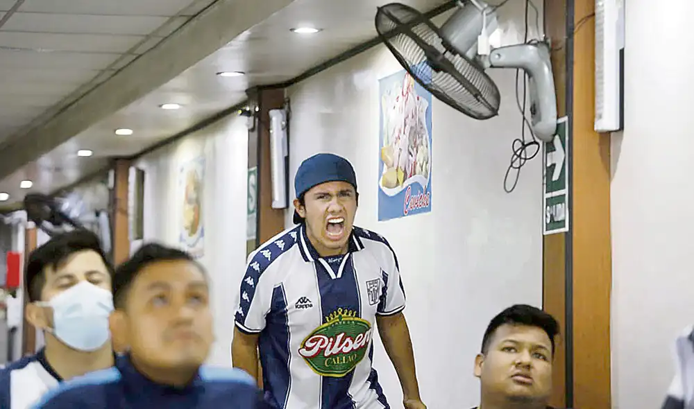 Furia. Hincha resume el sentir del pueblo íntimo. Foto: Félix Contreras/La República