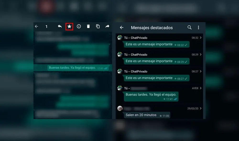 WhatsApp y el truco secreto para evitar perder mensajes importantes WhatsApp y el truco secreto para evitar perder mensajes importantes
