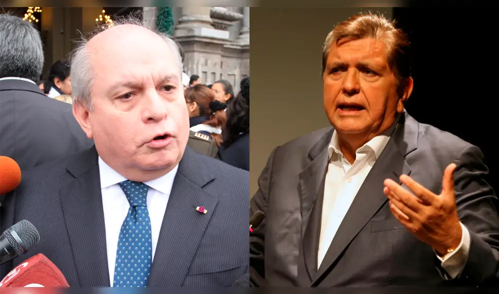 Pedro Cateriano: "Alan García evadió la justicia por la prescripción y extinción" Pedro Cateriano: "Alan García evadió la justicia por la prescripción y extinción"