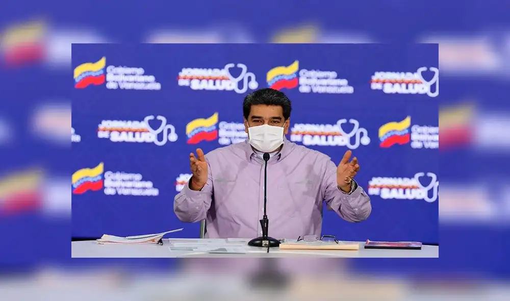 Nicolás Maduro reiteró que Venezuela tiene la "curva aplanada" del coronavirus. Foto: Prensa Miraflores (EFE) Nicolás Maduro reiteró que Venezuela tiene la "curva aplanada" del coronavirus. Foto: Prensa Miraflores (EFE)