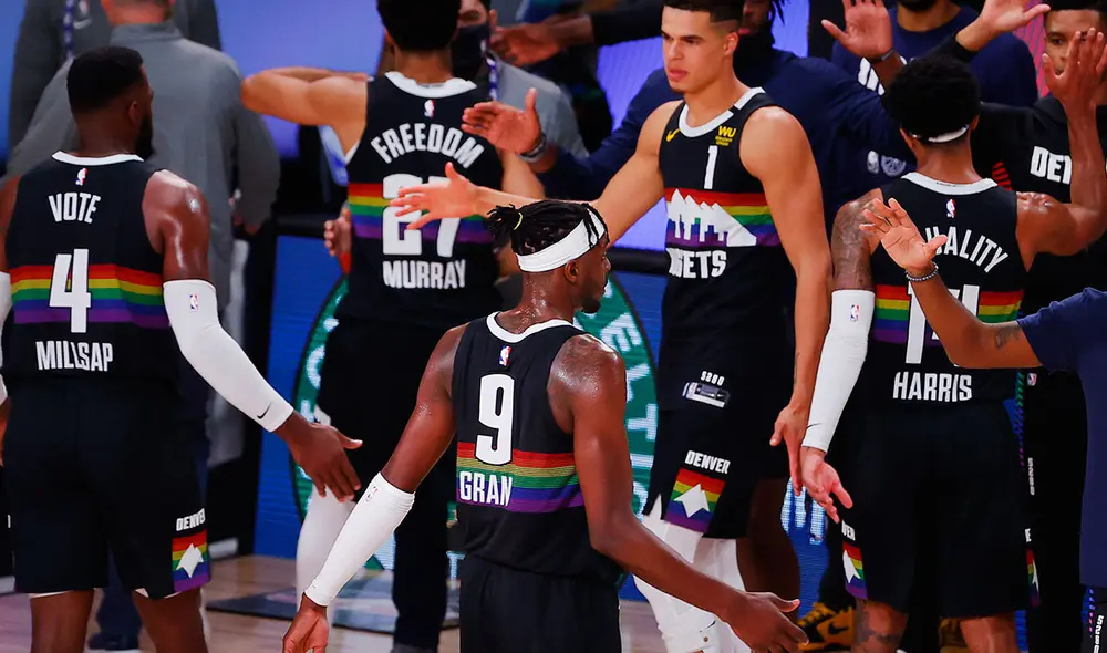 Nuggets venció a los Lakers por el juego 3 de los Playoffs NBA 2020. (FOTO: AFP).