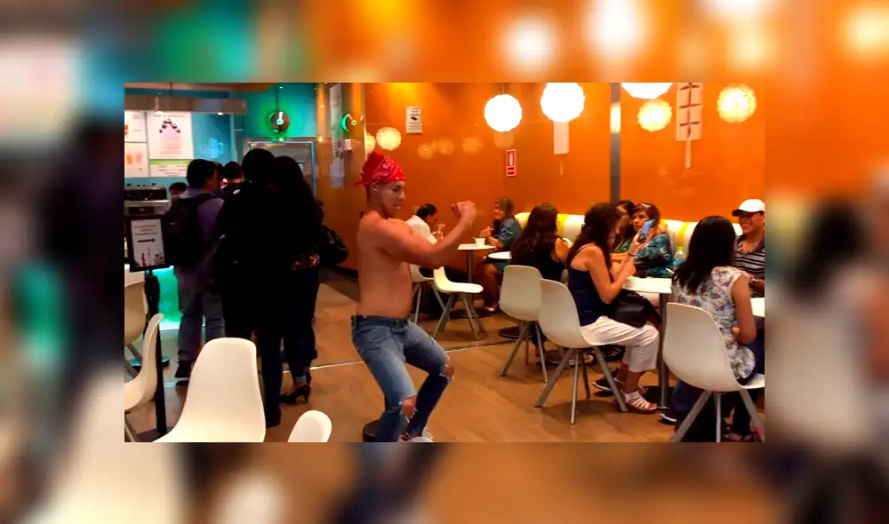 YouTube viral: peruano imita a Ricardo Milos y sale a bailar semidesnudo en calles de Lima [VIDEO]