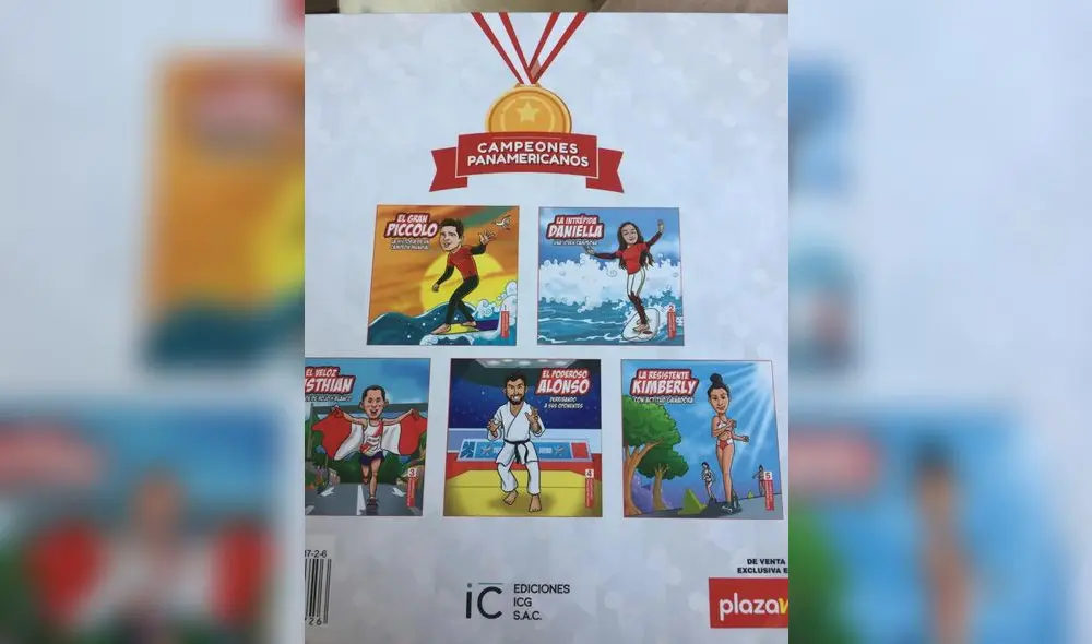 'Campeones Panamericanos'.