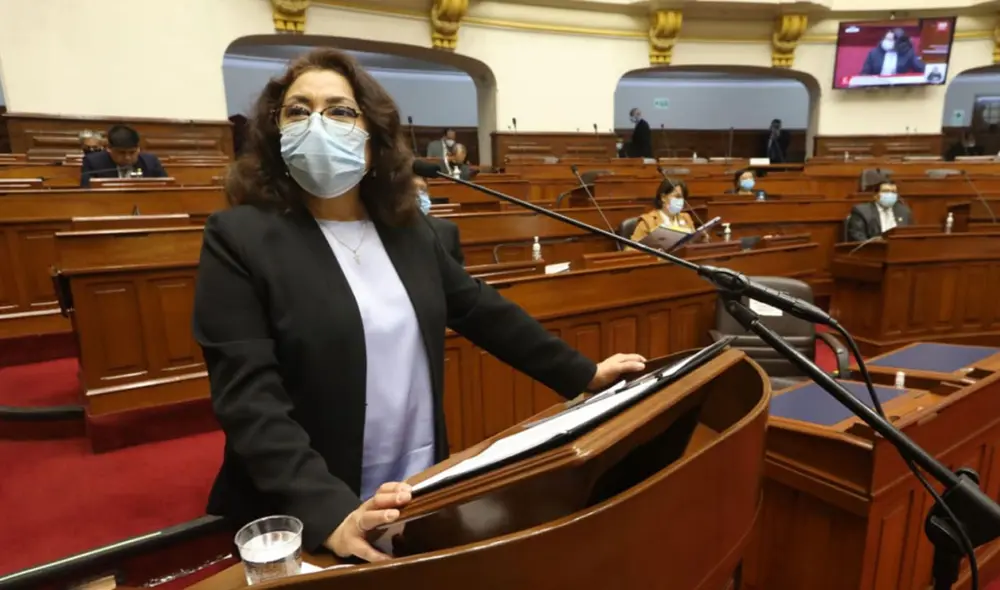 Bermúdez asumió el cargo de presidenta del Consejo de Ministros el último 18 de noviembre. Foto: difusión Bermúdez asumió el cargo de presidenta del Consejo de Ministros el último 18 de noviembre. Foto: difusión