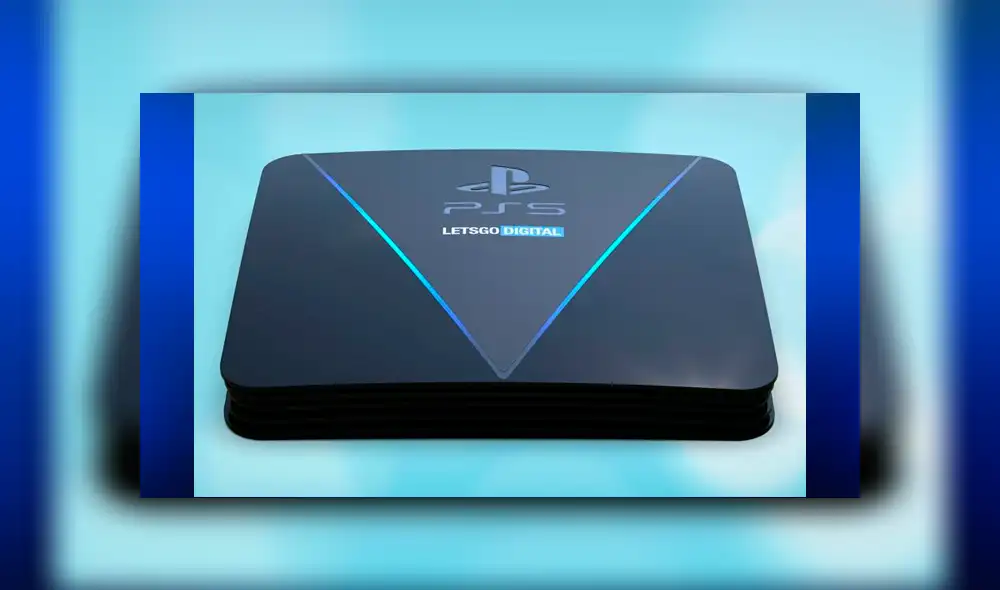 PlayStation 5 diseño conceptual por Let's Go Digital.