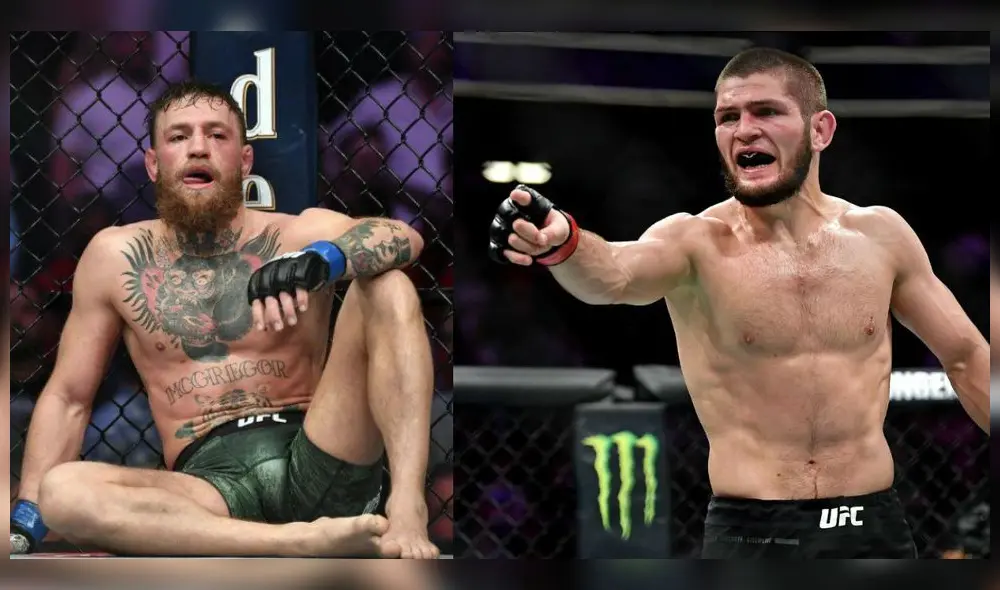 Khabib a McGregor: “Eres el mejor de la UFC...en la historia de Twitter”.