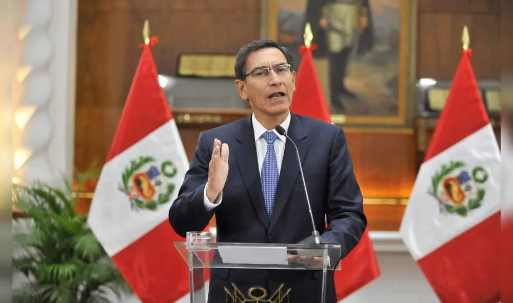 Martín Vizcarra anunció que presentará cuestión de confianza. Foto: Javier Quispe/La República Martín Vizcarra anunció que presentará cuestión de confianza. Foto: Javier Quispe/La República