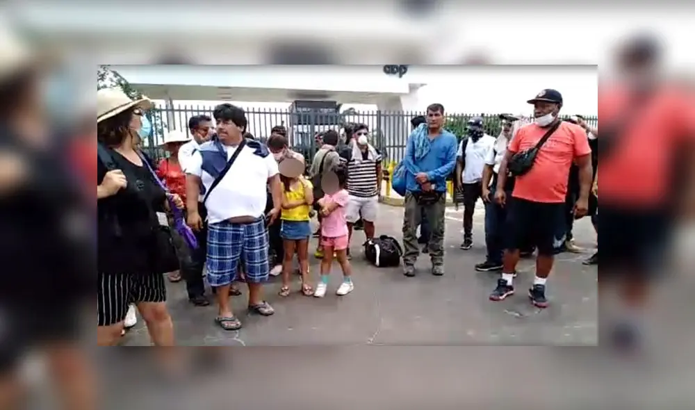 Coronavirus en Perú: Familias varadas en el aeropuerto de Iquitos piden ...