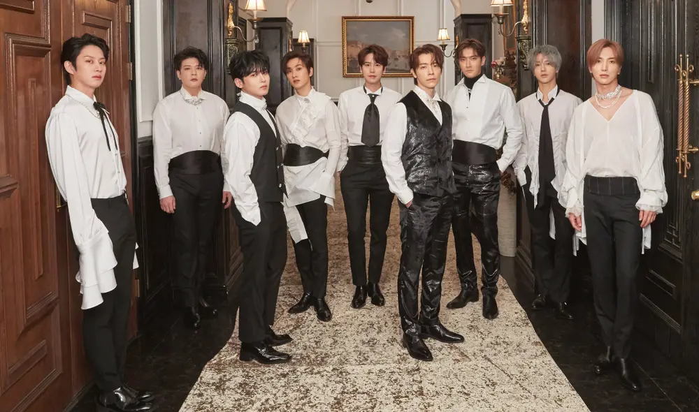 SUPER JUNIOR en imagen promocional de The renaissance. Foto: @SJofficial