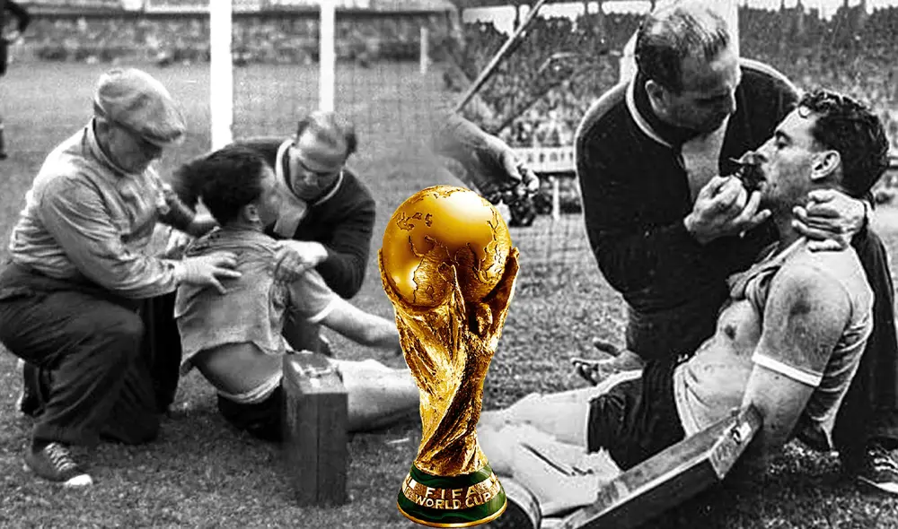 Juan Eduardo Hohberg protagonizó uno de los momentos más tensos durante un partido mundialista. Foto: composición LR/ captura Facebook Juan Eduardo Hohberg protagonizó uno de los momentos más tensos durante un partido mundialista. Foto: composición LR/ captura Facebook