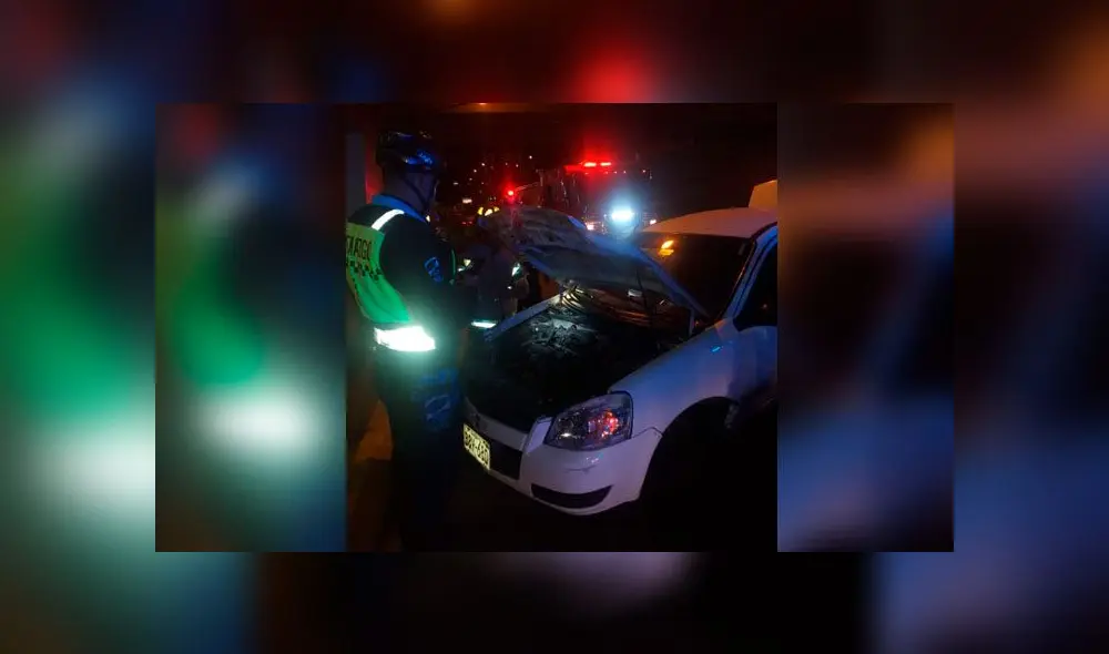 Serenos y bomberos atendieron a la víctima, quien presenta varias lesiones en el cuerpo. (Foto: Difusión)