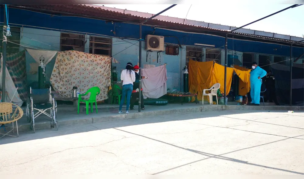 Crisis en Hospital de Apoyo II Sullana por falta de camas, oxígeno medicinal, medicinas, entre otros. Crisis en Hospital de Apoyo II Sullana por falta de camas, oxígeno medicinal, medicinas, entre otros.