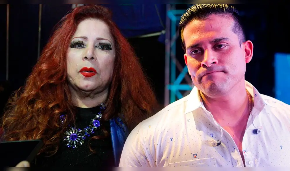 Monique Pardo y Christian Domínguez