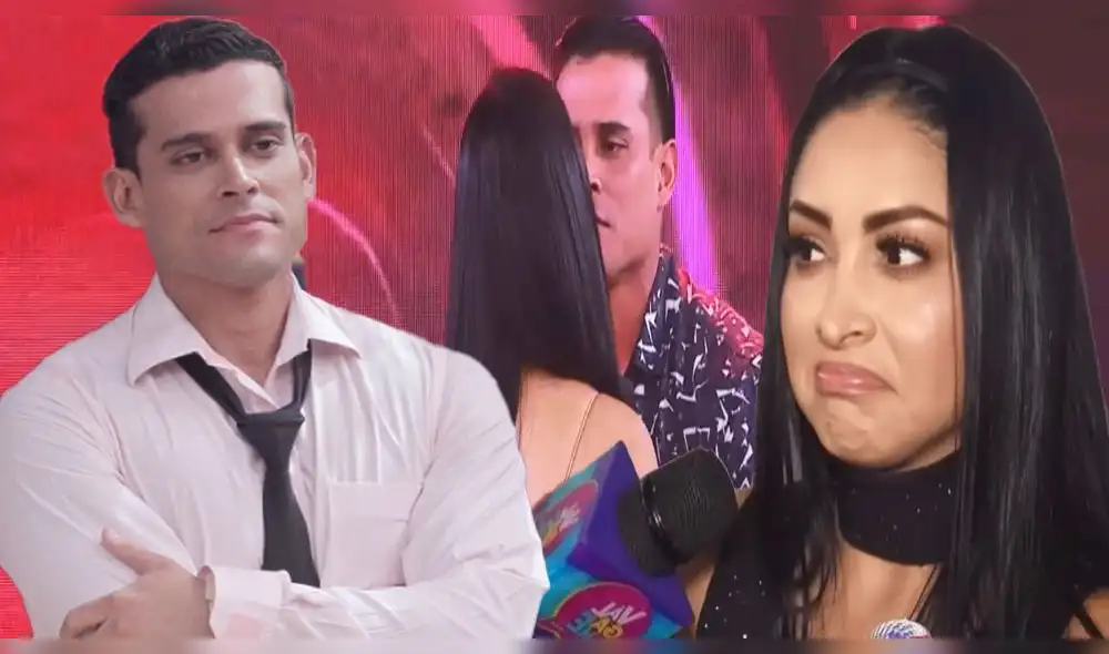 Pamela Franco y Christian Domínguez