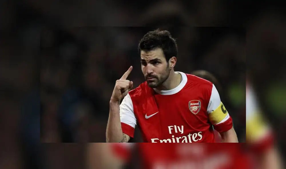 El volante empezó su carrera futbolística en el Arsenal. Llegó a ser capitán. Foto: Internet.