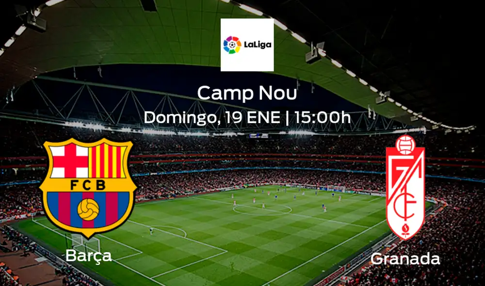 Barcelona vs. Granada EN VIVO por la Liga Santander