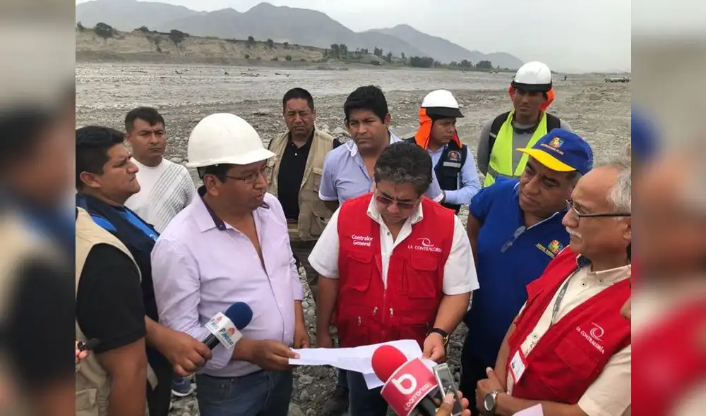 Contraloría intensifica supervisión de obras de reconstrucción