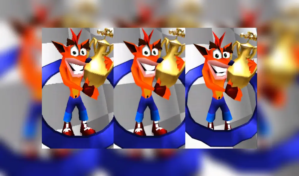 Ejemplo de gráficos mejorados en PS1