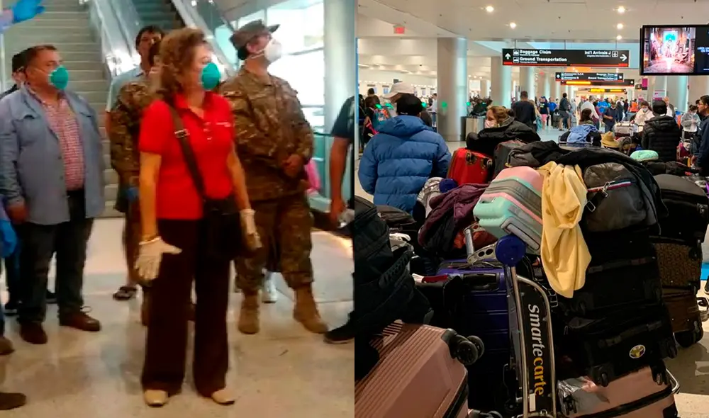 Peruanos varados en el exterior. Foto: difusión.