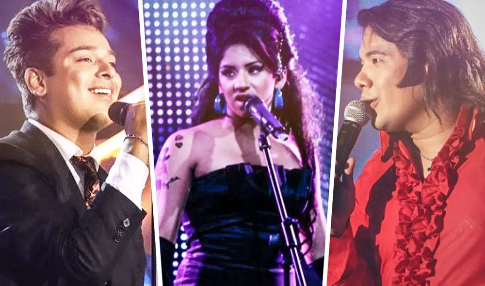 Este sábado 01 de julio grandes imitadores intentarán recuperar el título de 'consagrados' en la semifinal.  Fotos: capturas de Latina