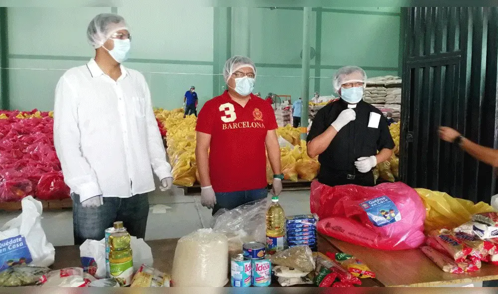 Segun el alcalde de Piura, Juan Diaz Dios, la irregularidad se detecto en varias canastas.