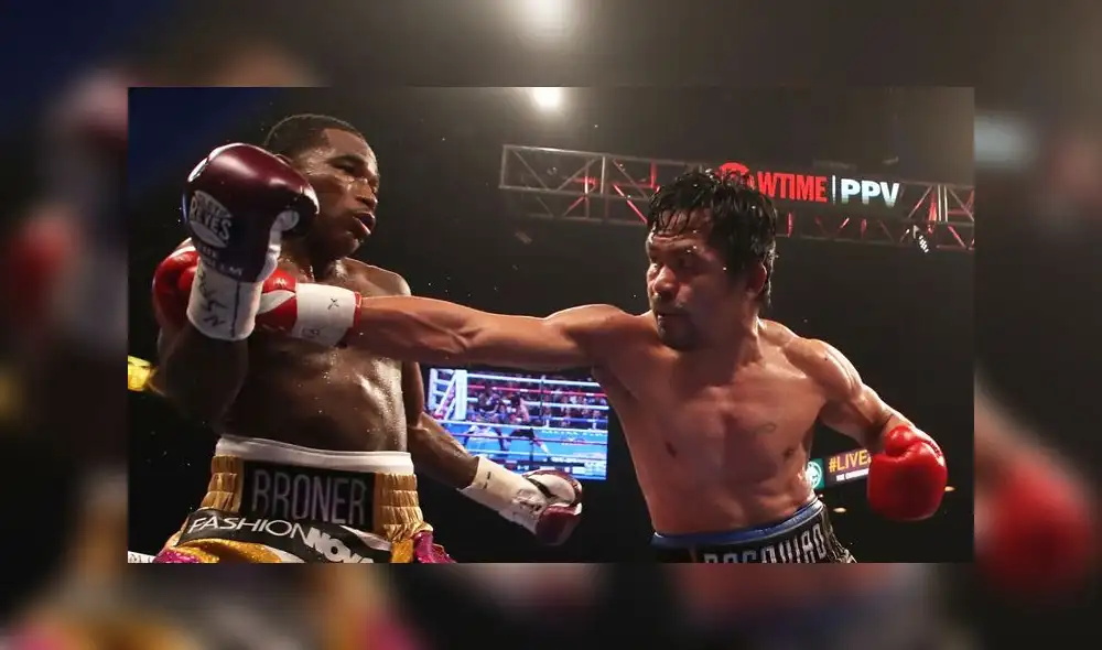Manny Pacquiao venció a Adrien Broner con una gran muestra de boxeo técnico [VIDEO]