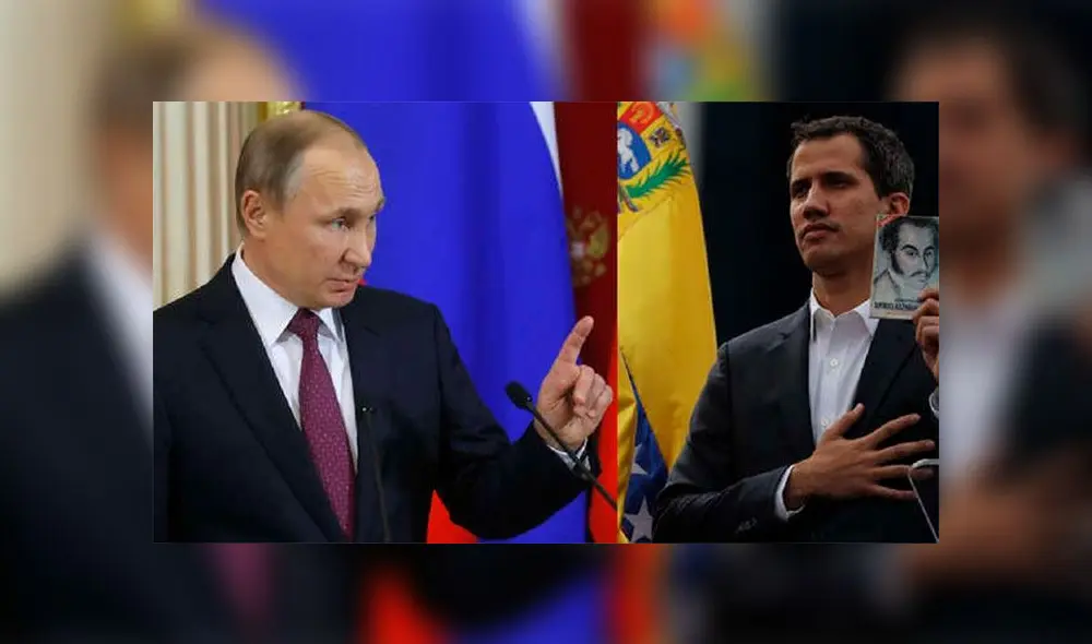 Putin dice que Guaidó es 'simpático', pero que sus seguidores deben estar 'locos' Putin dice que Guaidó es 'simpático', pero que sus seguidores deben estar 'locos'