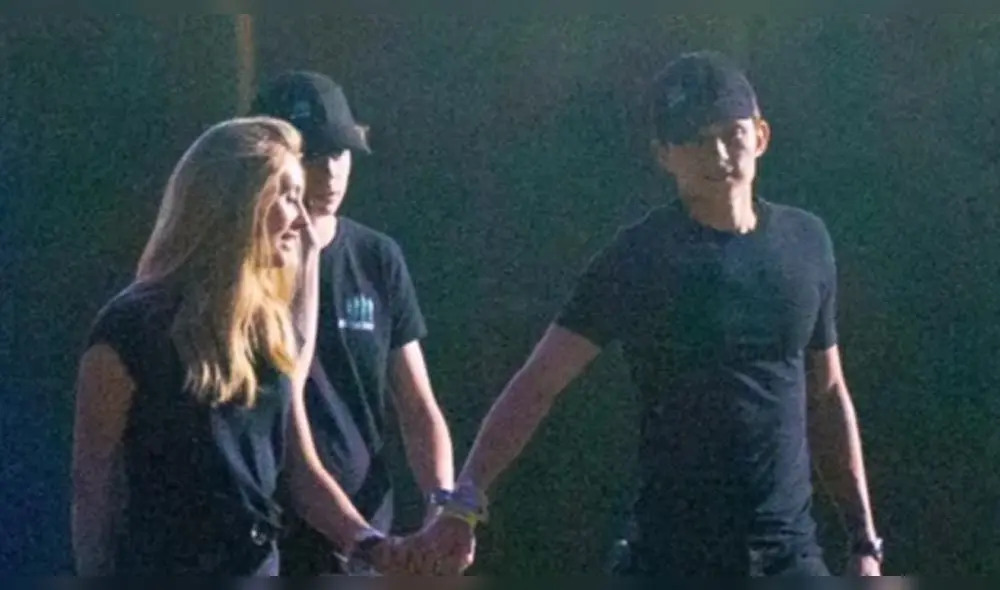 ¡Tom Holland enamorado! Spider-Man y mujer captados en comprometedora escena ¡Tom Holland enamorado! Spider-Man y mujer captados en comprometedora escena