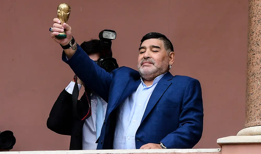 Diego Armando Maradona manda un mensaje en Instagram a Argentina para afrontar el coronavirus. Foto: AFP Diego Armando Maradona manda un mensaje en Instagram a Argentina para afrontar el coronavirus. Foto: AFP