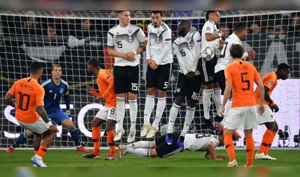 Holanda le empató a Alemania sobre el final y clasifican en la UEFA Nations League [RESUMEN]