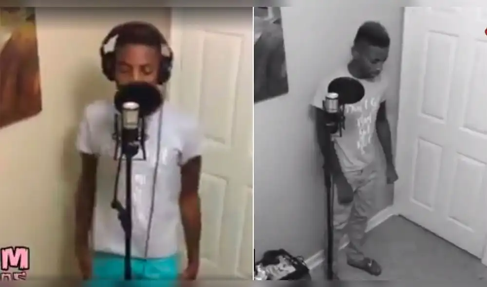Facebook Viral: Graba su primera canción, pero es sorprendido de la peor forma [VIDEO]