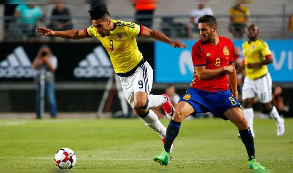 España y Colombia empataron 2 a 2 en amistoso FIFA [Goles y resumen]