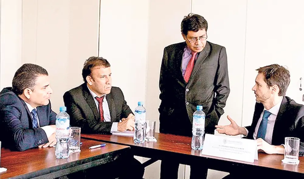 Coordinación. El fiscal superior Rafael Vela coordina la investigación y cooperación judicial. Foto: difusión