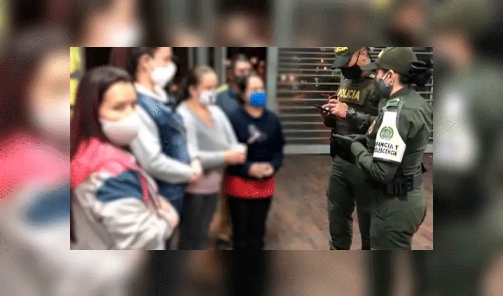 La policía notificó a los padres de los menores asistentes. Fuente: Policía Metropolitana de Bogotá. La policía notificó a los padres de los menores asistentes. Fuente: Policía Metropolitana de Bogotá.