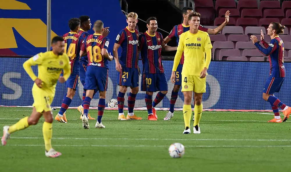 Sigue aquí EN VIVO ONLINE el partido Barcelona vs. Villarreal por la fecha 3 de LaLiga Santander. | Foto: AFP Sigue aquí EN VIVO ONLINE el partido Barcelona vs. Villarreal por la fecha 3 de LaLiga Santander. | Foto: AFP