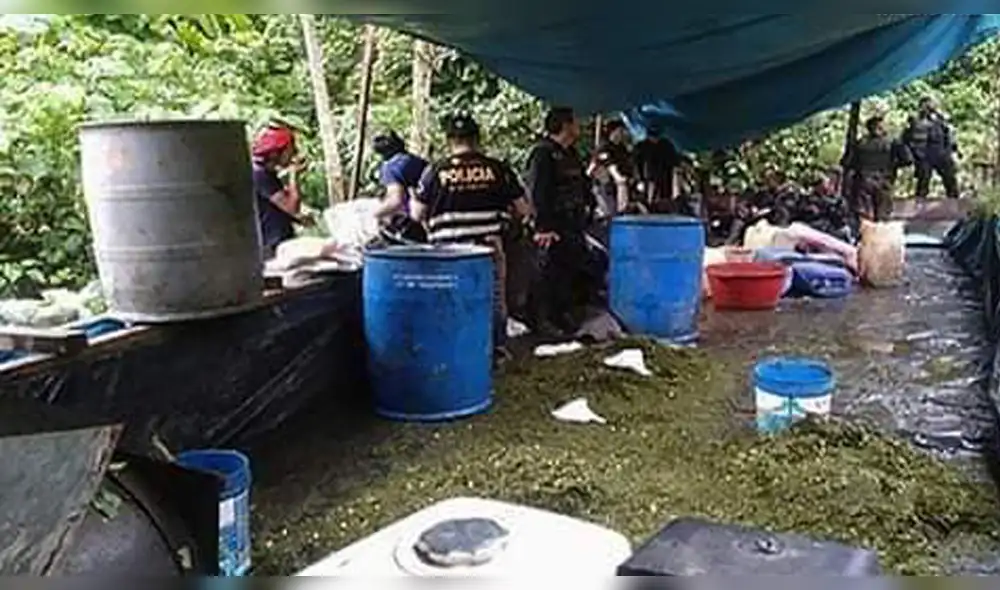 Bagua: Policía liberó a detenidos durante destrucción de pozas de maceración de PBC Bagua: Policía liberó a detenidos durante destrucción de pozas de maceración de PBC