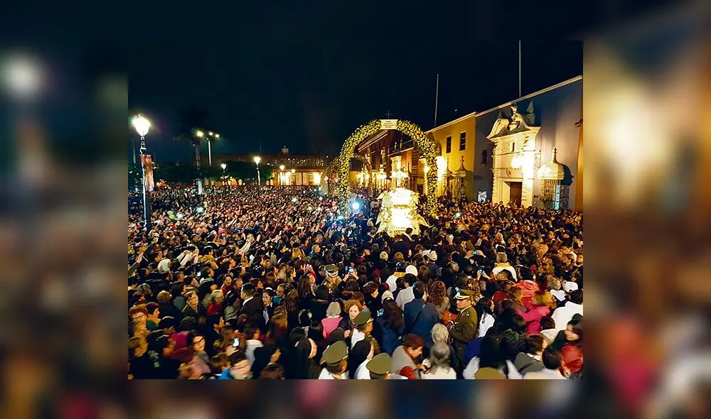 Masiva concurrencia de fieles por celebración del Corpus Christi en Trujillo