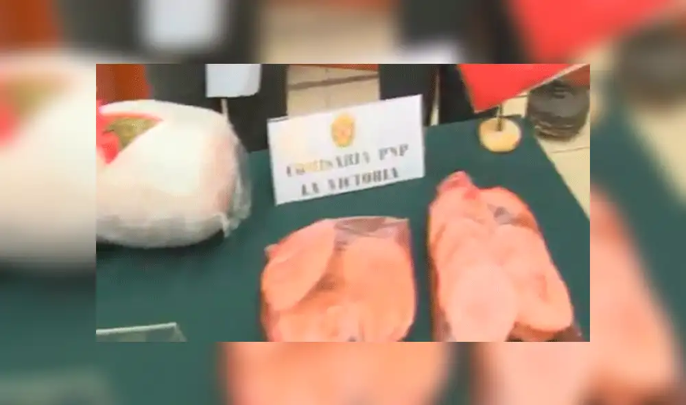 La Victoria: sujeto camuflaba droga en panes “chapla” [VIDEO]