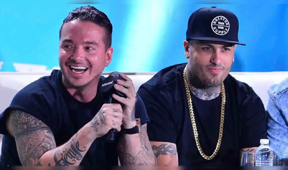 ¿J Balvin le dio un beso a Nicky Jam? Fans han quedado sorprendidos [FOTO] 