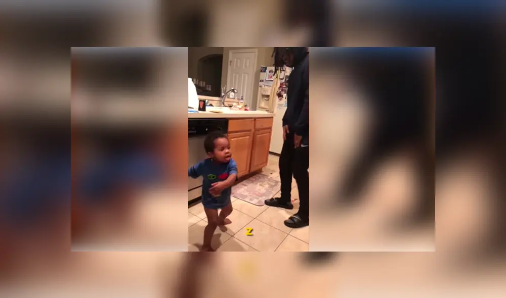 YouTube viral: mujer deja a su esposo al cuidado de su bebé y al volver los descubre en una tierna escena