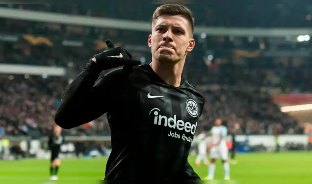El mensaje "oculto" de Luka Jovic que confirmaría su llegada a Real Madrid [FOTOS]