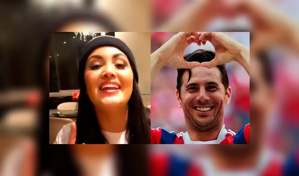 Michelle Soifer confía en Claudio Pizarro y lo quiere ver en Rusia 2018